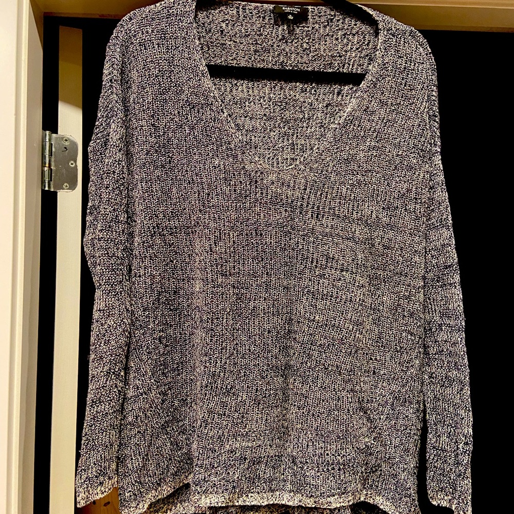 Babaton Linen Silk Blend Knit